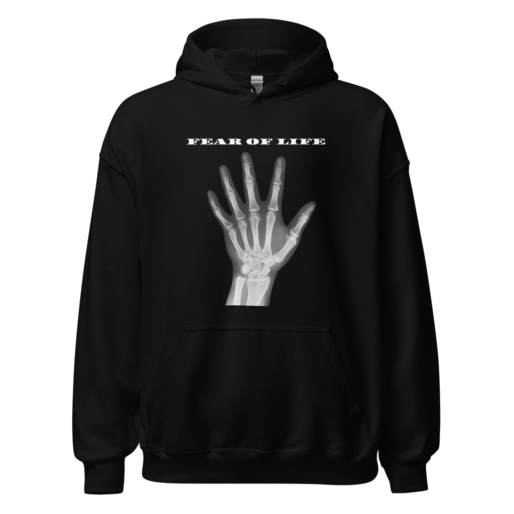 FEAR OF LIFE Hoodie - Black