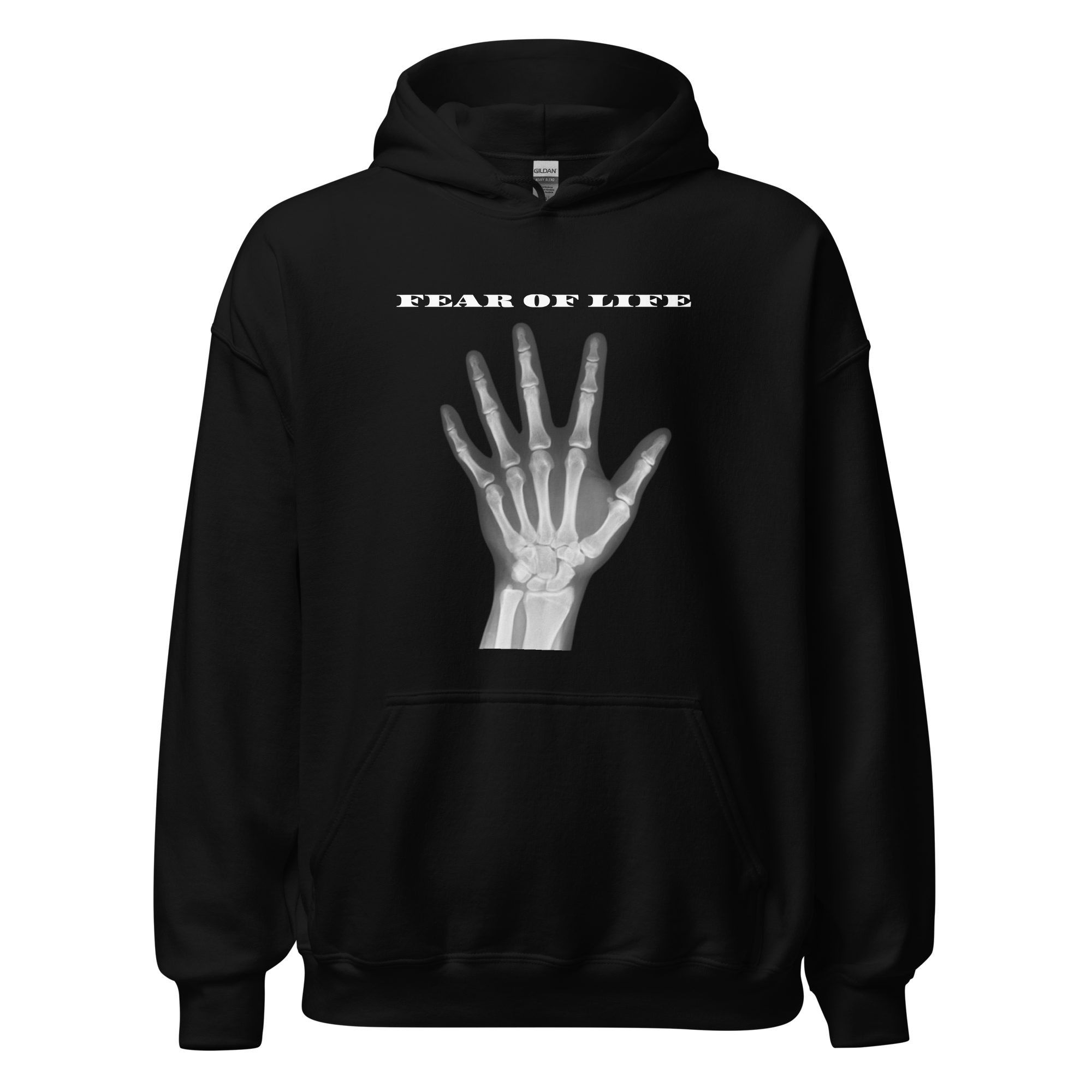 FEAR OF LIFE Hoodie - Black