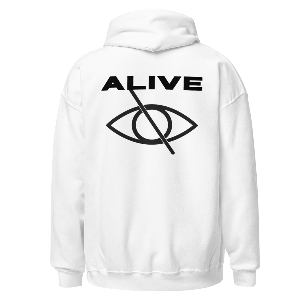 ALIVE! Hoodie - White