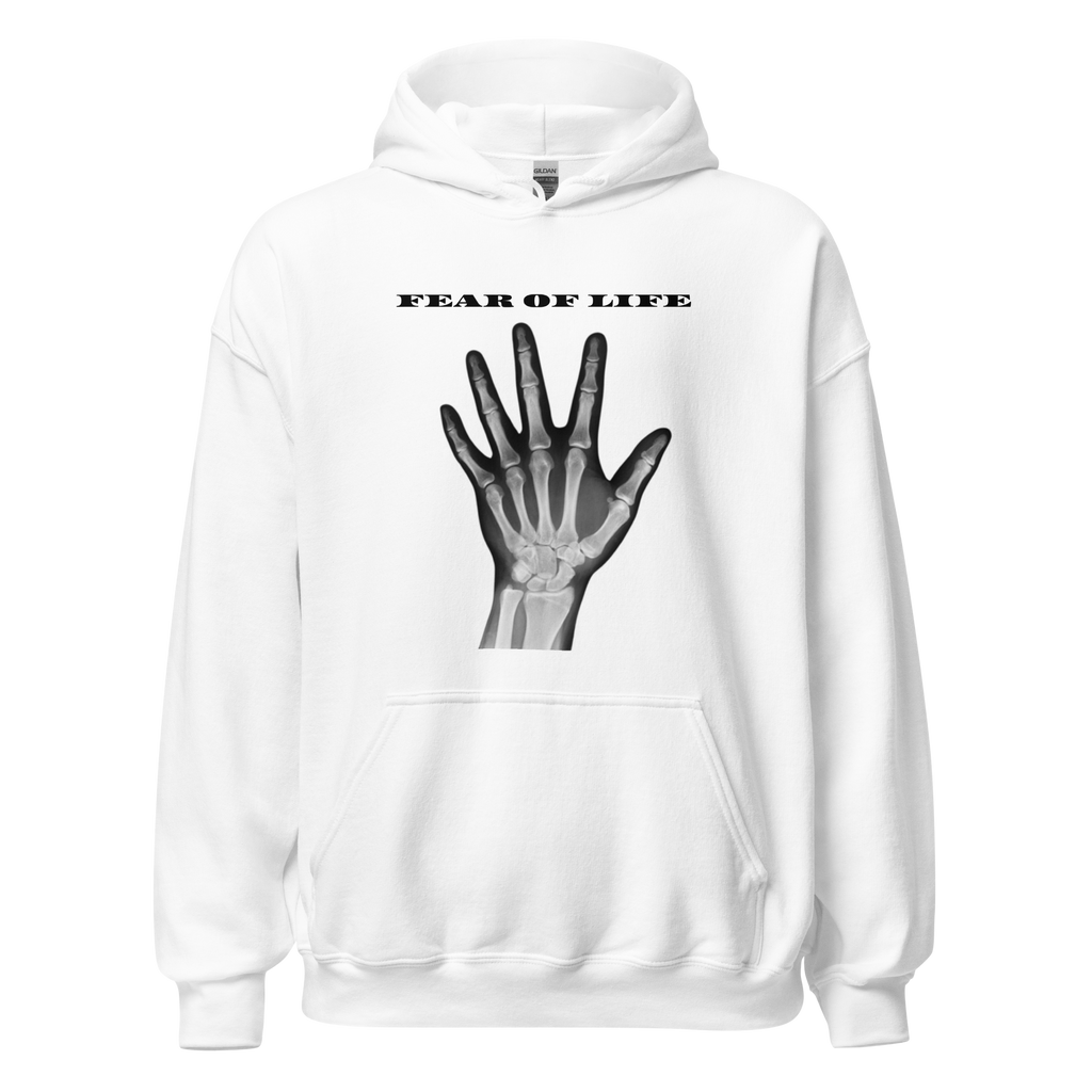 FEAR OF LIFE Hoodie - White