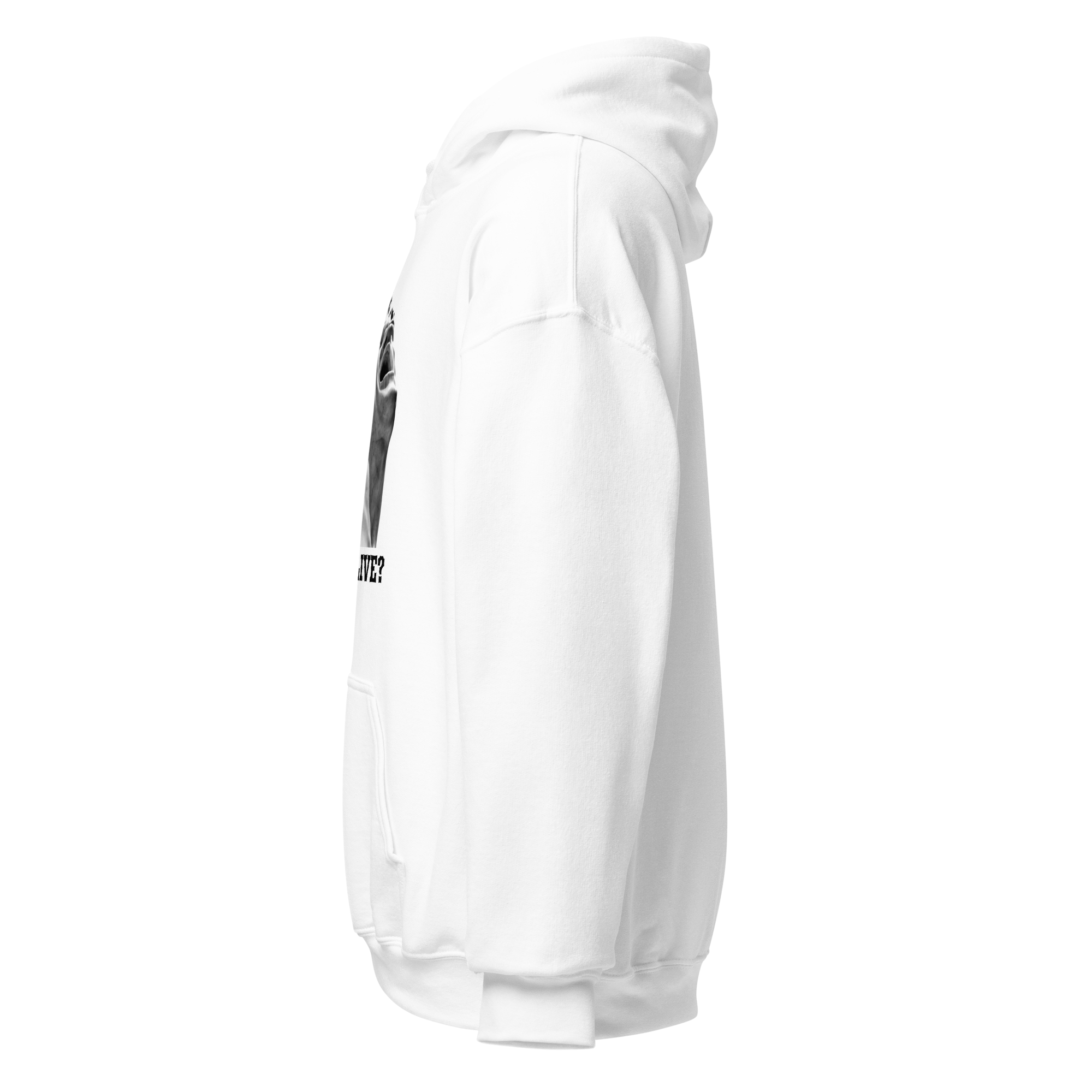 FEEL ALIVE Hoodie - White