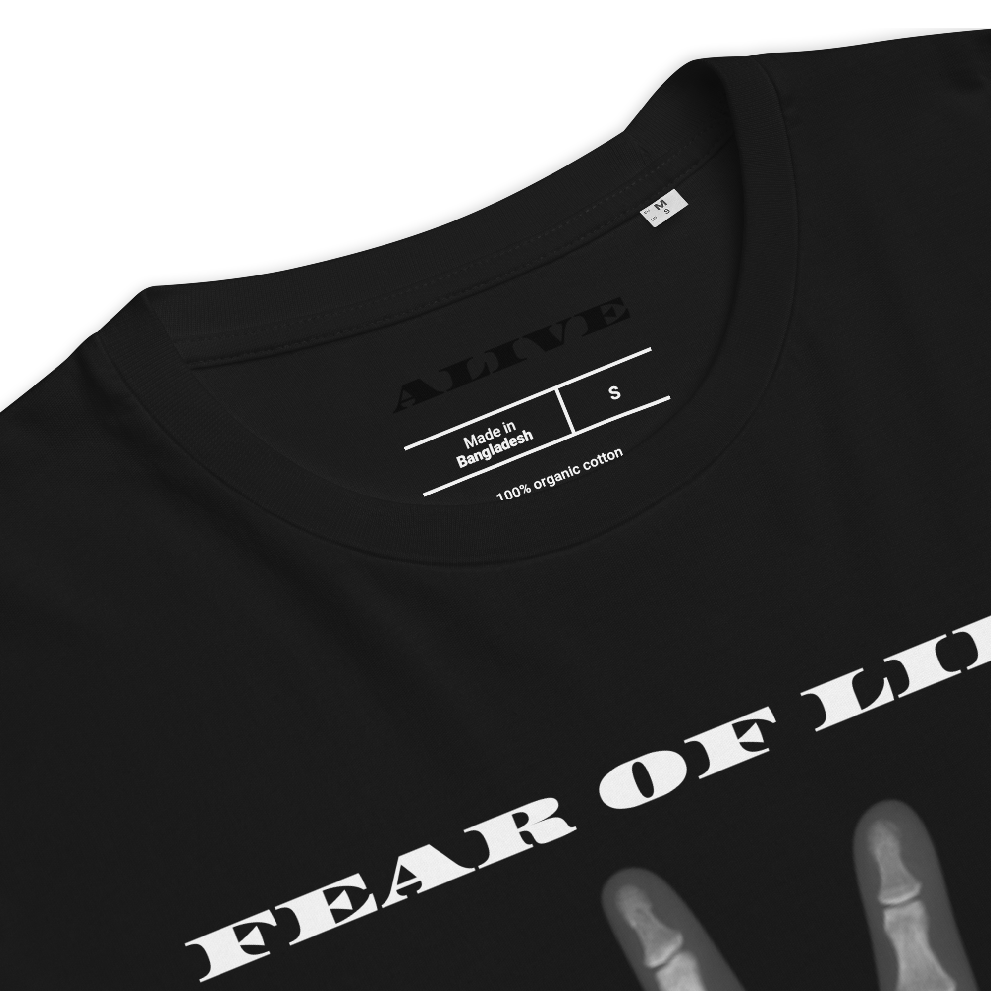 FEAR OF LIFE Tee - Black