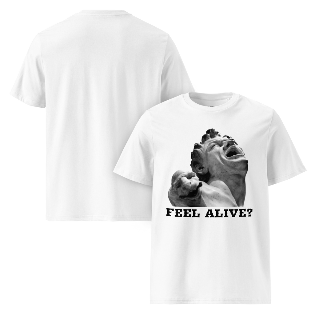 FEEL ALIVE Tee - White