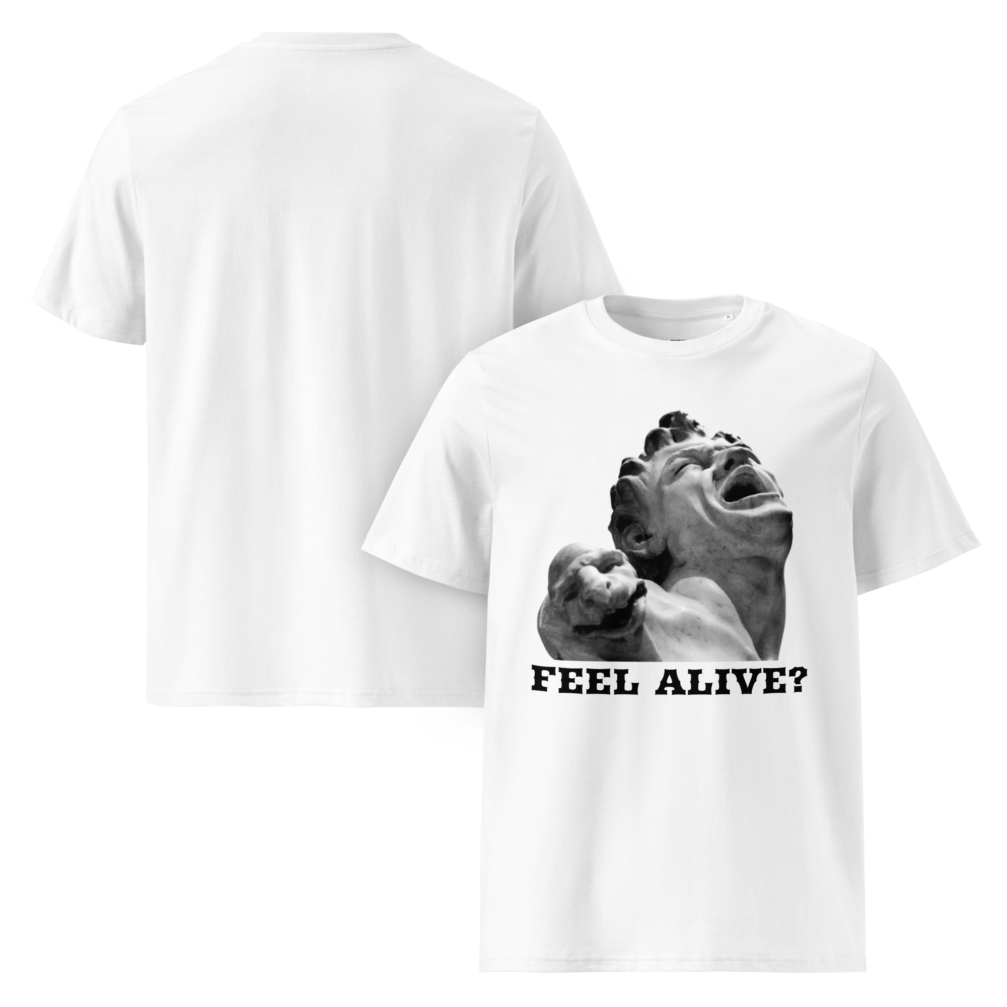 FEEL ALIVE Tee - White