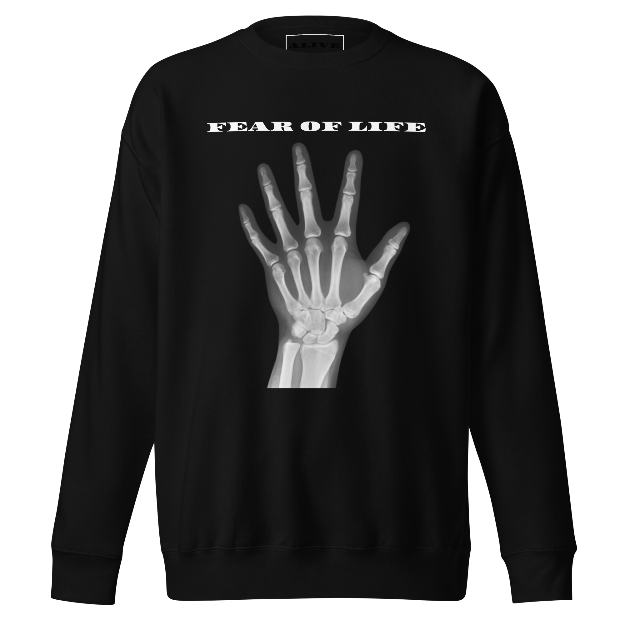 FEAR OF LIFE Sweatshirt - Black