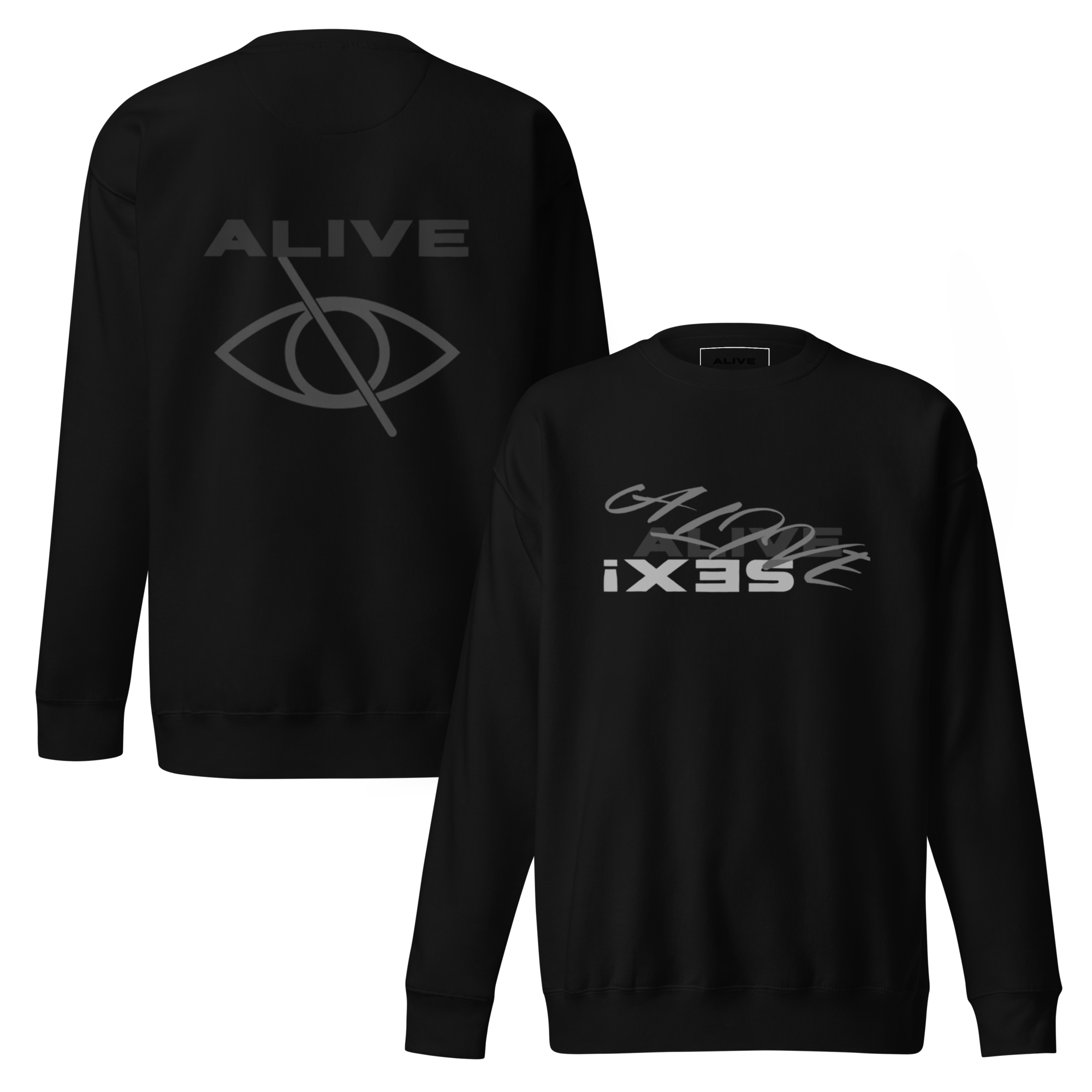 ALIVE! Sweatshirt - Black