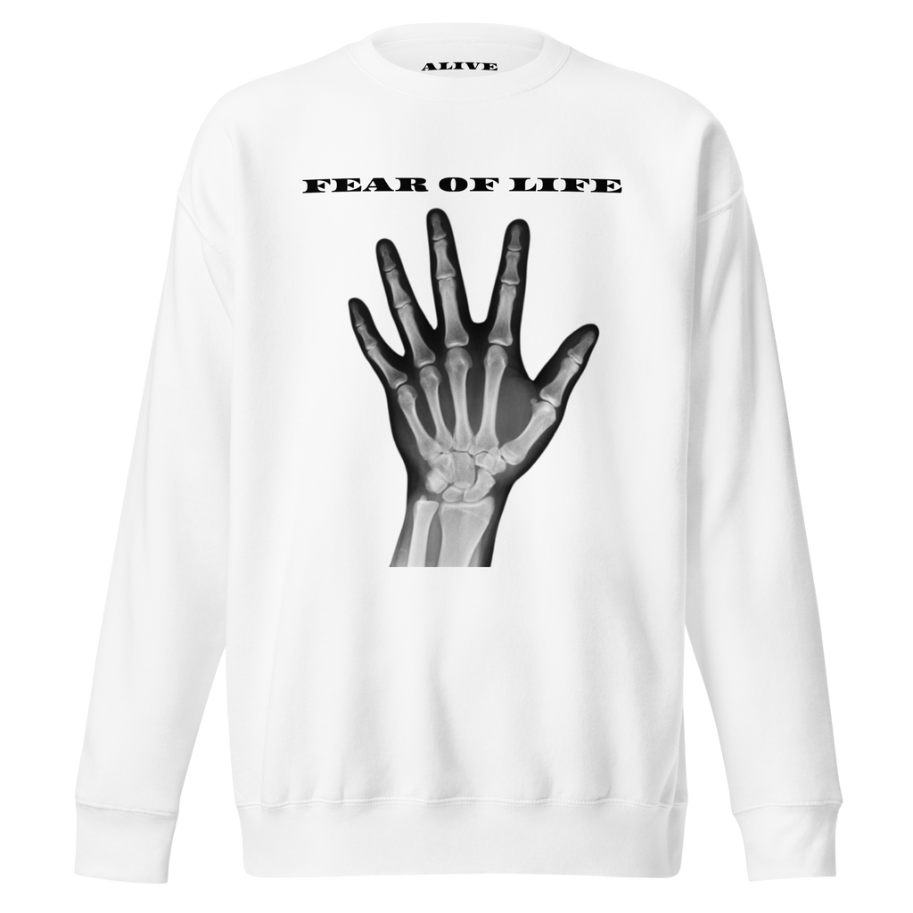 FEAR OF LIFE Sweatshirt - White