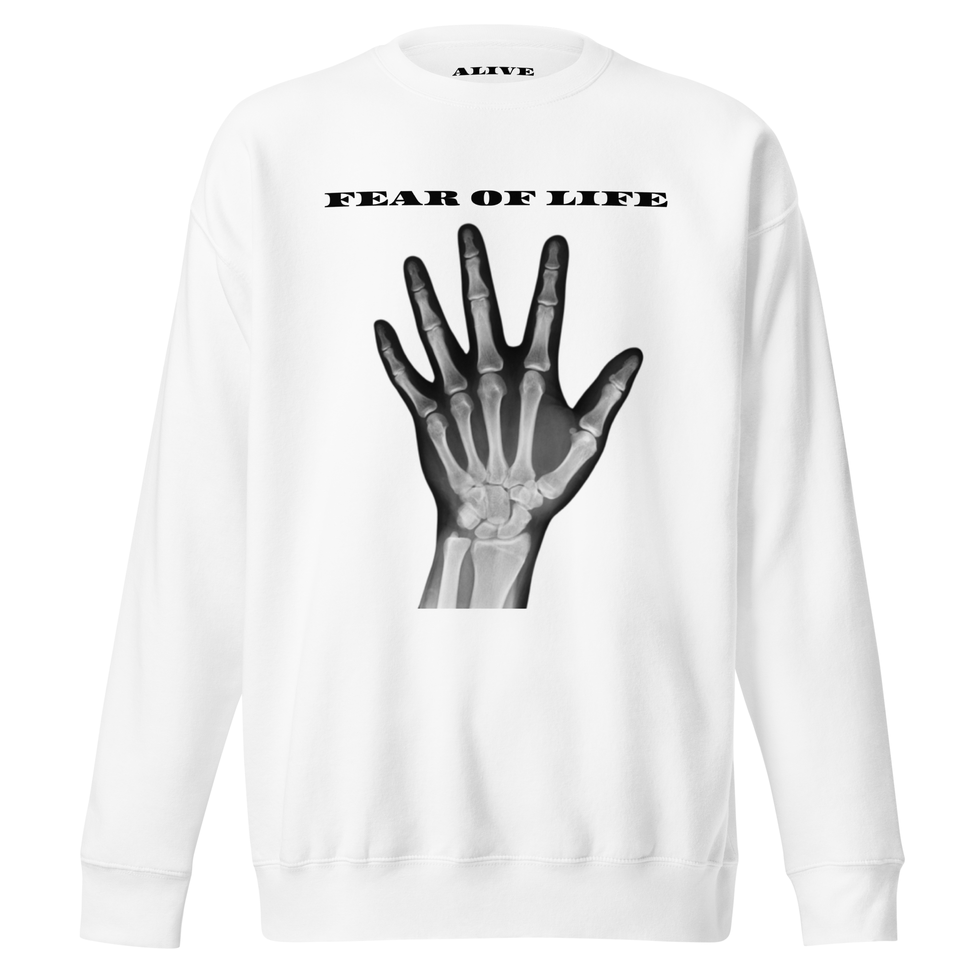 FEAR OF LIFE Sweatshirt - White