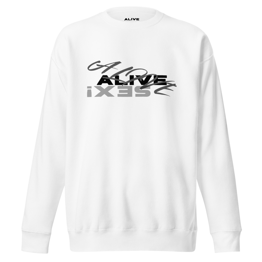 ALIVE! Sweatshirt - White