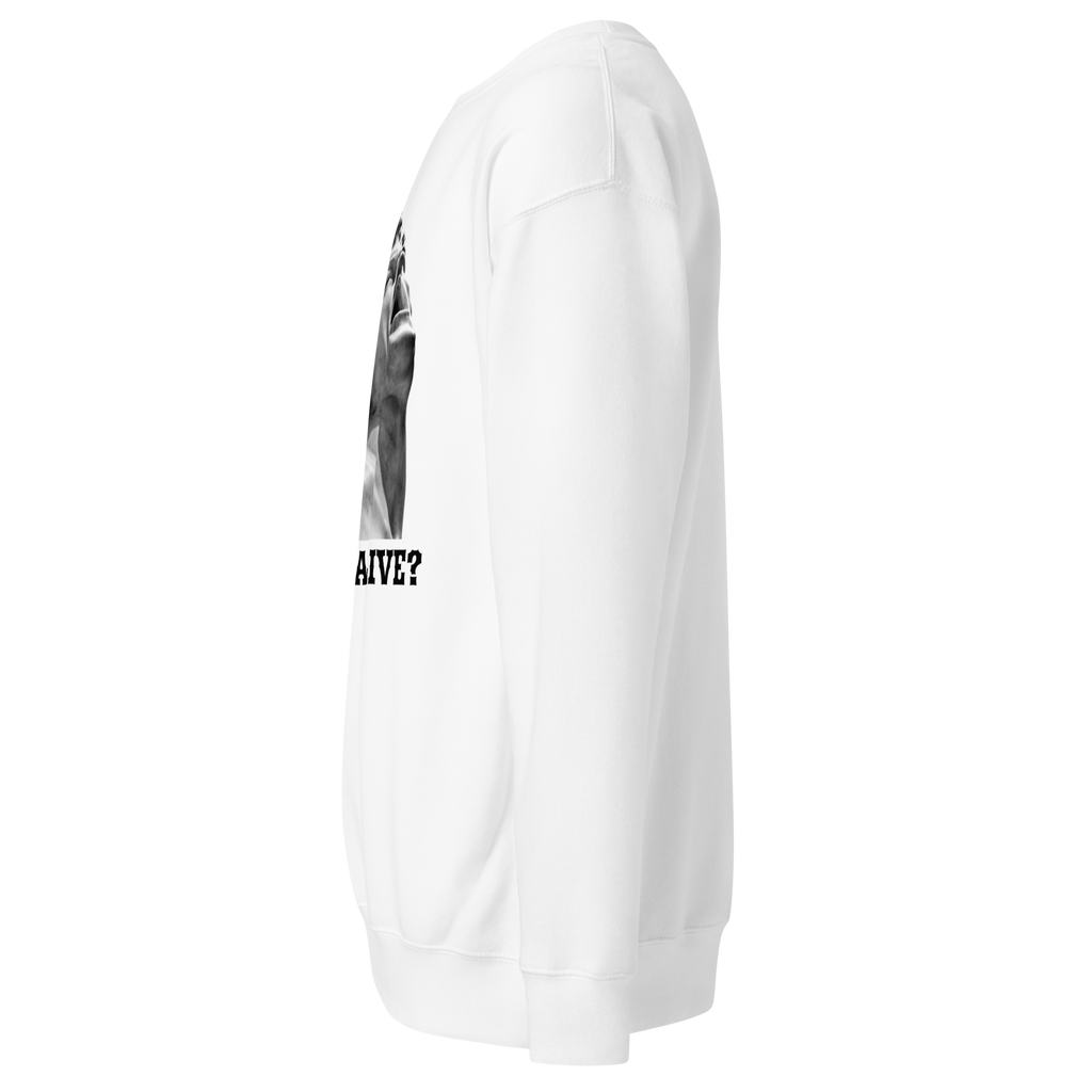 FEEL ALIVE Sweatshirt - White