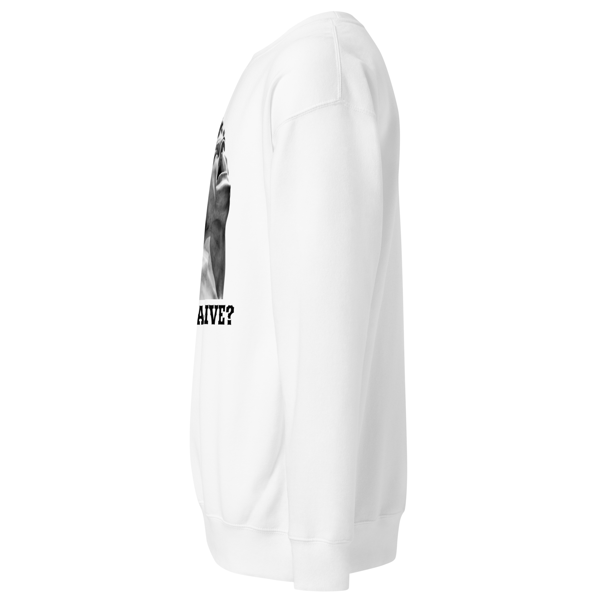 FEEL ALIVE Sweatshirt - White